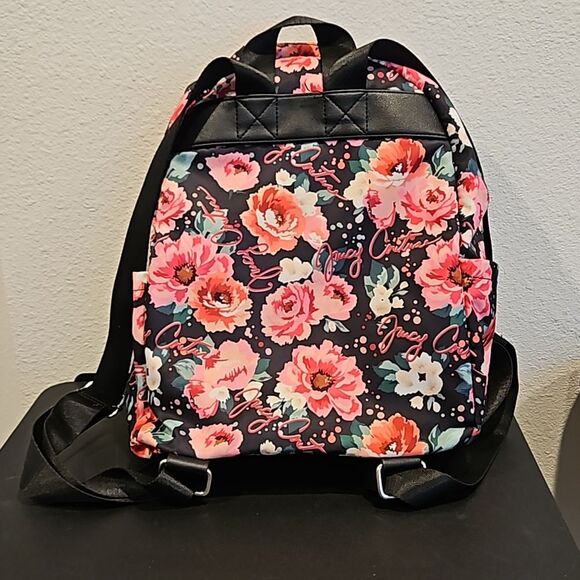 Y2K Juicy Couture Rosie Backpack Floral Roses Retro main image 12